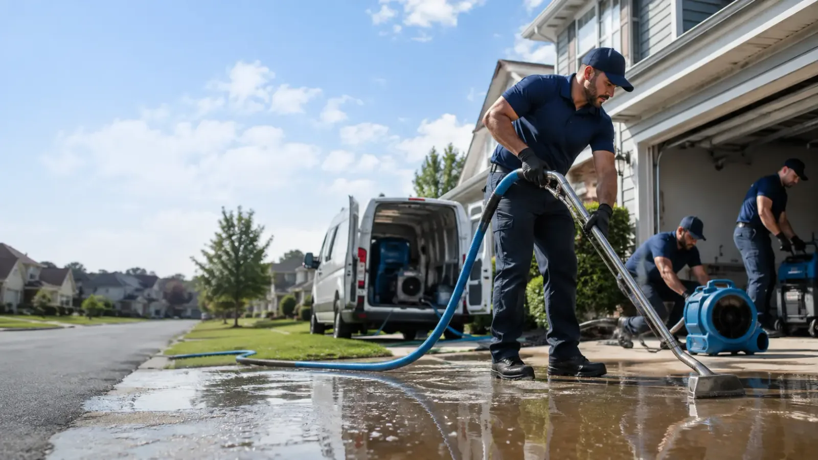 Flood Damage Restoration in Hunter, KS
